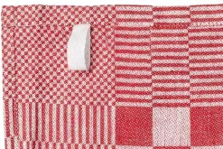 Theedoek Rood Set van 6