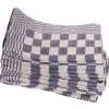 Theedoek 10 stuks blauw katoen 60 cm x 65 cm Betra