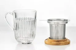Theeglas met filter 40cl