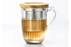 Theeglas met filter 40cl