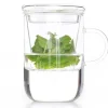 Theeglas met filter 470ml Borosilicate