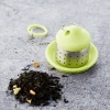 Thee infuser RVS/Silicone Groen