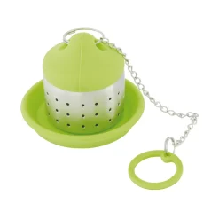 Thee infuser RVS/Silicone Groen