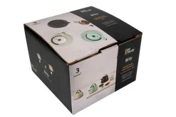 Theepot gietijzer grijs 38 cl Billy