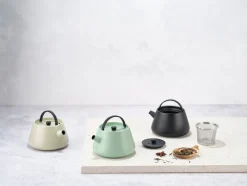 Theepot gietijzer grijs 38 cl Billy