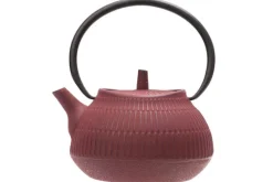 Theepot gietijzer rood 1,1 L Yokohama