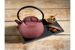Theepot gietijzer rood 1,1 L Yokohama