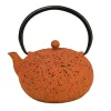 Theepot gietijzer terracotta 1,2 L Himeji
