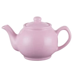 Theepot 0.45L Glanzend 2-Kops Pastelroze