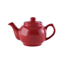 Theepot 0.45L Glanzend 2-Kops Rood