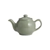 Theepot 0.45L Glanzend 2-Kops Saliegroen