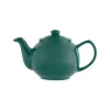 Theepot 0.45L Glanzend 2-Kops Smaragdgroen