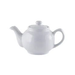 Theepot 0.45L Glanzend 2-Kops Wit