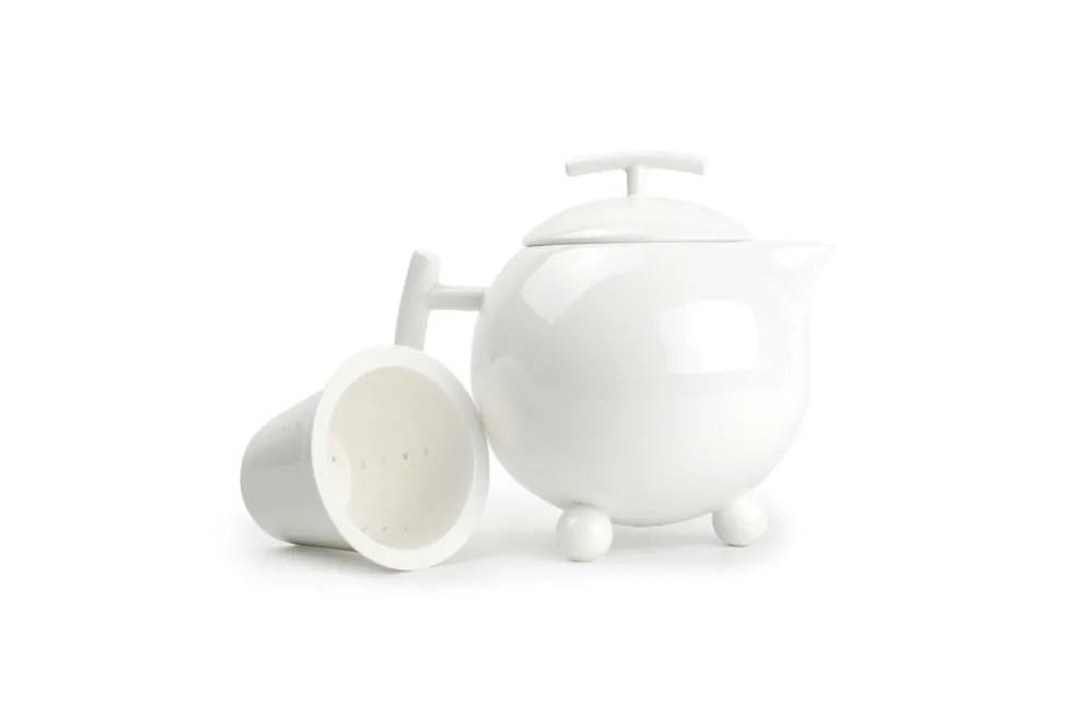 Theepot 1 liter met filter Yong Squito
