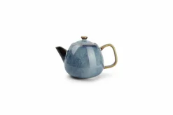 Theeset pot 80 cl met 4 kopjes Nova Blue
