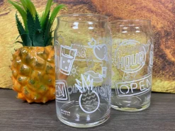 Tumbler Can Met Print 45cl