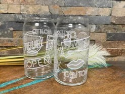 Tumbler Can Met Print 45cl
