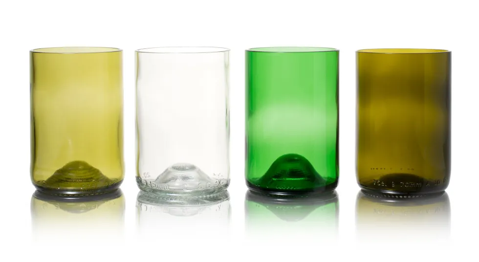 Tumbler 33cl set van 4 kleuren Rebottled