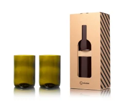 Tumbler 33cl set van 2 Olijf Rebottled