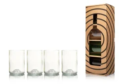 Tumbler 33cl set van 4 Transparant Rebottled