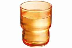 Tumbler glas 22 cl Log Brush Oranje