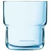 Tumbler glas 22 cl Log Ice Blue