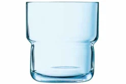 Tumbler glas 22 cl Log Ice Blue