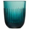 Tumbler glas 29 cl Ouessant groen blauw