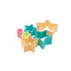 Uitsteekvormpjes set van 6 stuks Ster Dotz