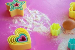 Uitsteekvormpjes set van 6 stuks Hart Dotz