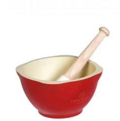 Vijzel en stamper 14 cm Emile Henry
