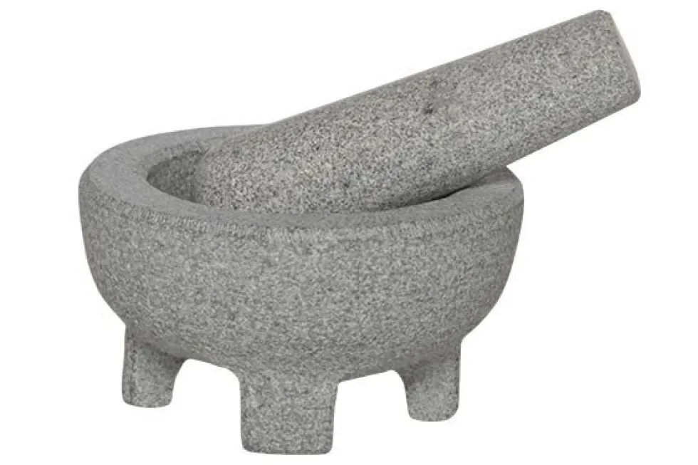 Vijzel met stamper graniet 10 cm Cosy&Trendy