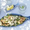 Visschaal 40 cm x 14 cm Blauw