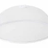 Voedselkap metaal wit 35 cm
