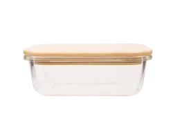 Voorraaddoos met bamboo deksel 370 ml