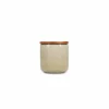 Voorraadpot 12 cm x 12 cm Meridian Ivoor