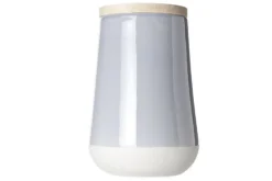 Voorraadpot met houten deksel 19 cm Luna