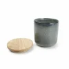 Voorraadpot 12 x 12 cm Meridian groen/blauw