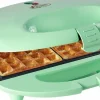 Wafelijzer mint groen Bestron