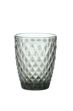 Waterglas 240 ml grijs Colors