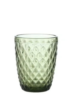 Waterglas 240 ml groen Colors