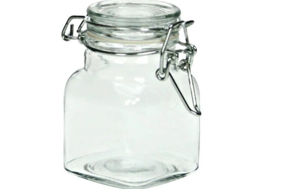 Weckpotje mini amuseglas 11 cl vierkant Cosy&Trendy