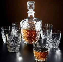 Whiskyset 7-delig karaf en glazen