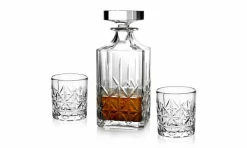 Whisky set karaf met 2 glazen Pampa Bond