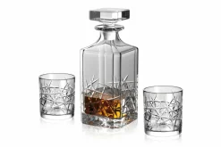 Whisky set karaf met 2 glazen Tense Bond