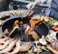 Wielen voor barbecue Whitefire