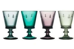 Wijnglas op voet 24cl Abeille set van 4