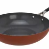 Wok 28 cm Cerapro terracotta