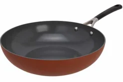 Wok 28 cm Cerapro terracotta