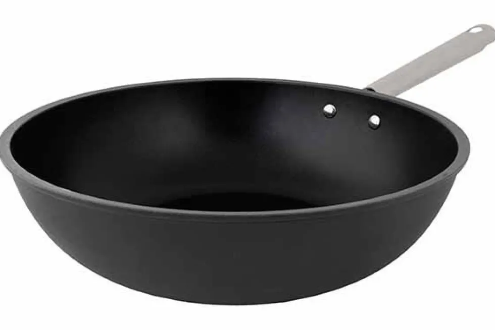 Wok 28 cm Ecodura Zwart